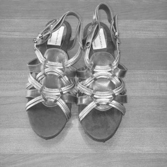 a j valenci wedge ladies sandals - Picture 4 of 6